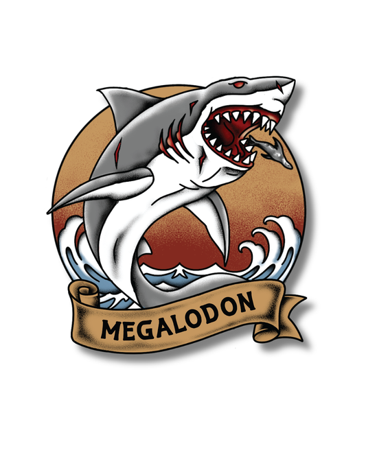 Megalodon Sticker